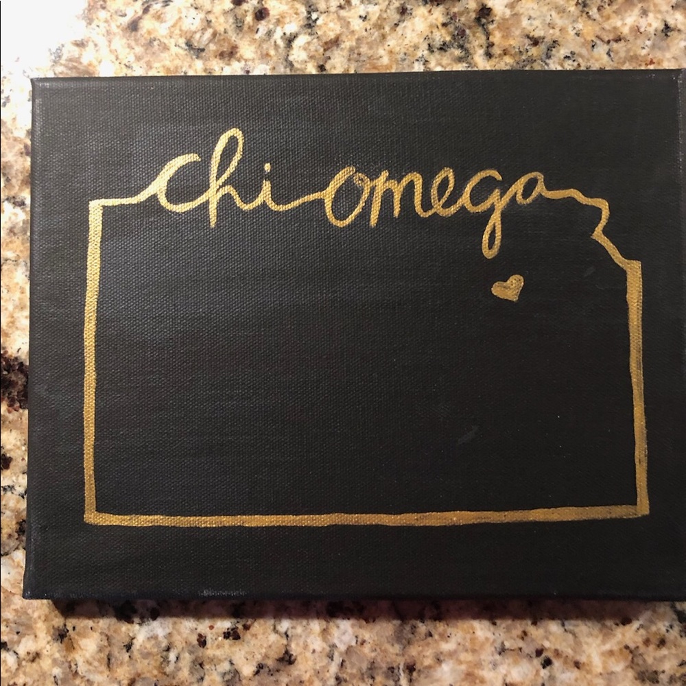 Chi Omega Canvas